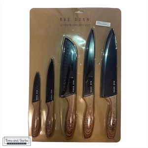Rae Dunn 10 Piece Cutlery Set w/ 5 Knives 🔪